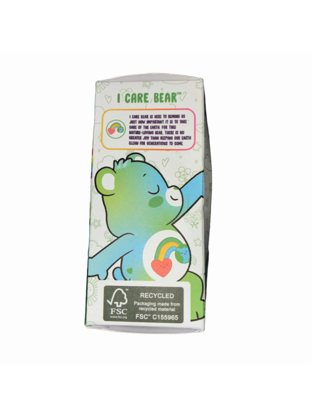 Care Bears I Care Bear Recycling Plush Toy Mini Blue Green NWT - Picture 4 of 4